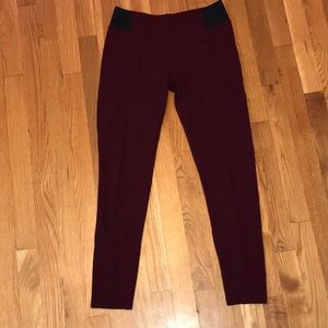 Maroon Leggings